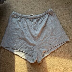 Aerie Gray Lounge Shorts